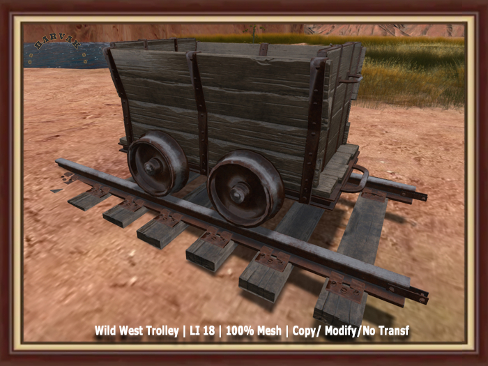 BARVAK - Wild West Trolley - Decoration