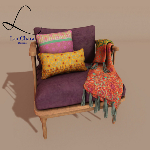 LouChara Autumn Jewel Cuddle Chair 