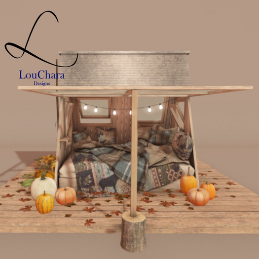 LouChara Autumal Camp Shack 