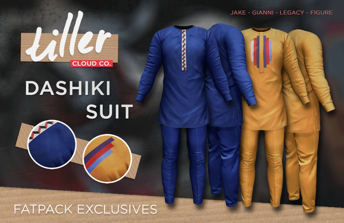 Tiller // Dashiki Suit (FATPACK)