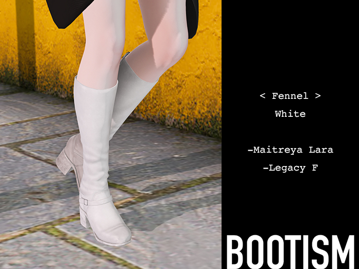 BOOTISM - Fennel - White