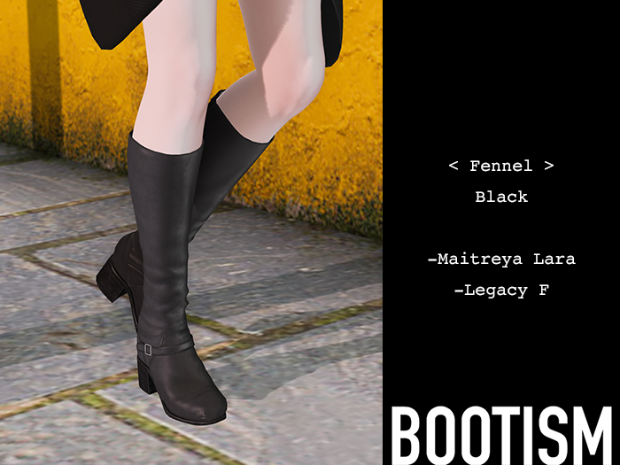 BOOTISM - Fennel - Black