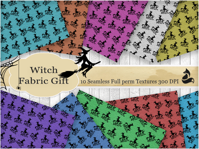 FF Witch Fabric Seamless Textures Gift