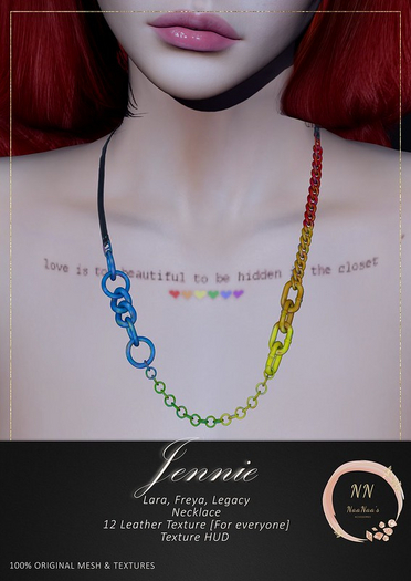 NaaNaa's Jennie Necklace pride