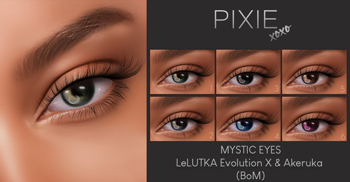 Pixie // Mystic Eyes (LeLUTKA Evolution X & Akeruka BoM)