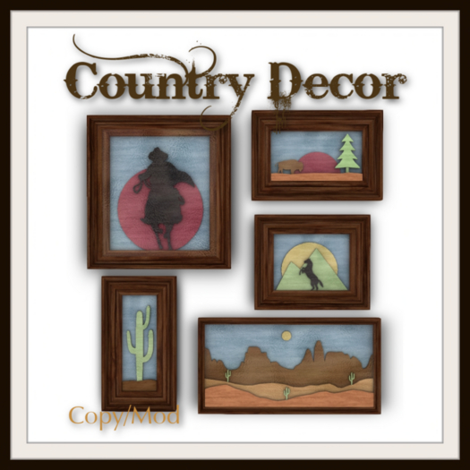 3D Country Primitive Fat Pack