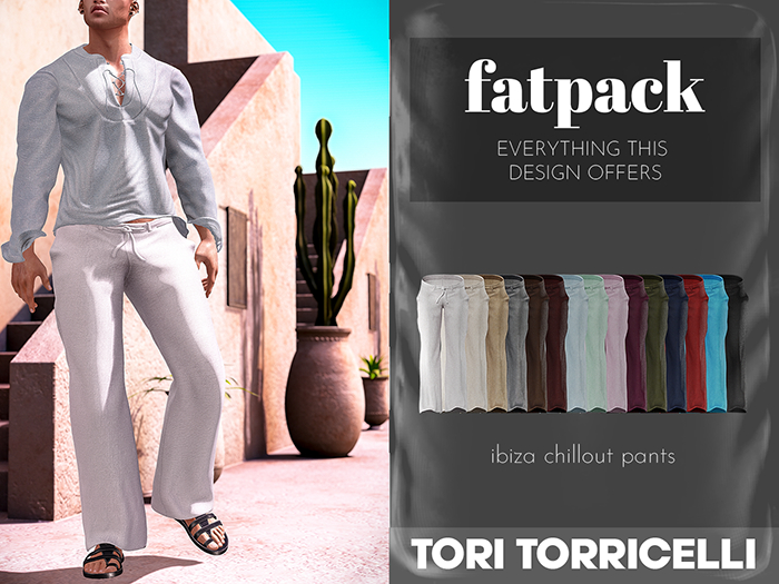 TORI TORRICELLI // Ibiza Chillout Pants // FATPACK