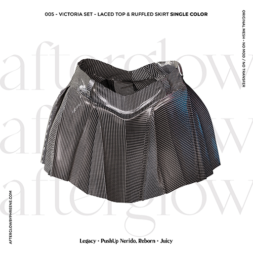 Afterglow - 005 - Victoria Ruffled Skirt - Sparkles (Boxed)