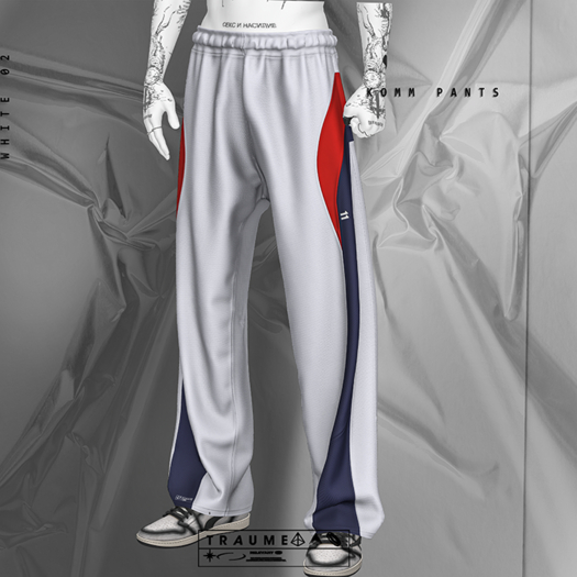 Traume_Komm Pants WHITE