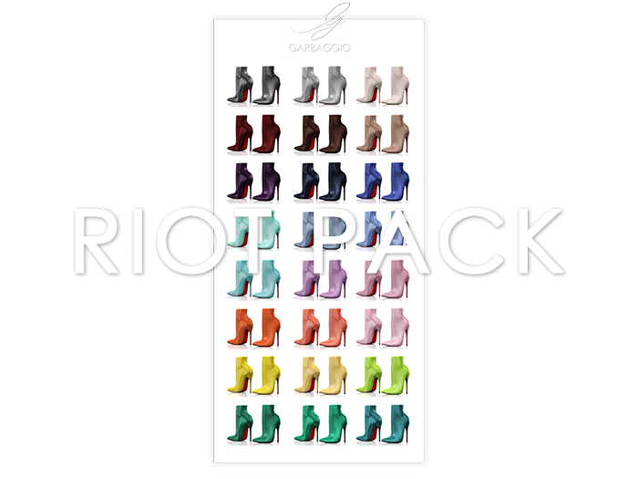 Garbaggio // June Boots - Riot Pack