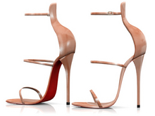 Garbaggio // Leeja Sandals - Nude