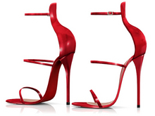 Garbaggio // Leeja Sandals - Red