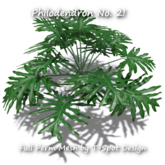 T-Spot Mesh - Philodendron No. 2 - Full perm - LI=0.6