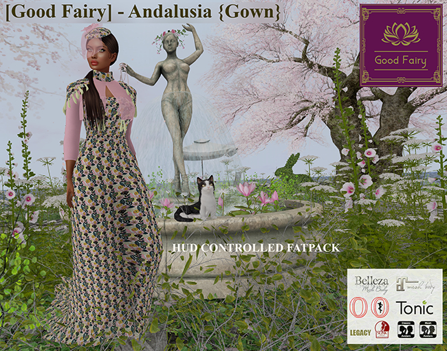 [Good Fairy] - Andalusia {Gown} *FATPACK*