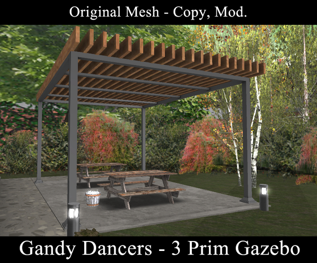 Gandy Dancer's Modern Gazebo