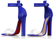 Garbaggio // Maddie Sandals - Blue