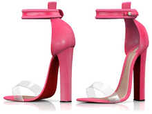 Garbaggio // Maddie Sandals - Fuchsia