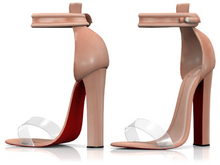 Garbaggio // Maddie Sandals - Nude