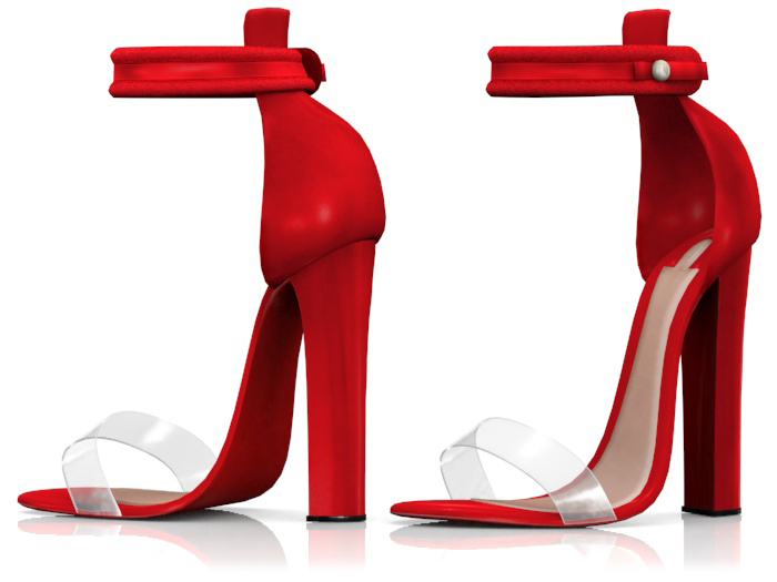Garbaggio // Maddie Sandals - Red