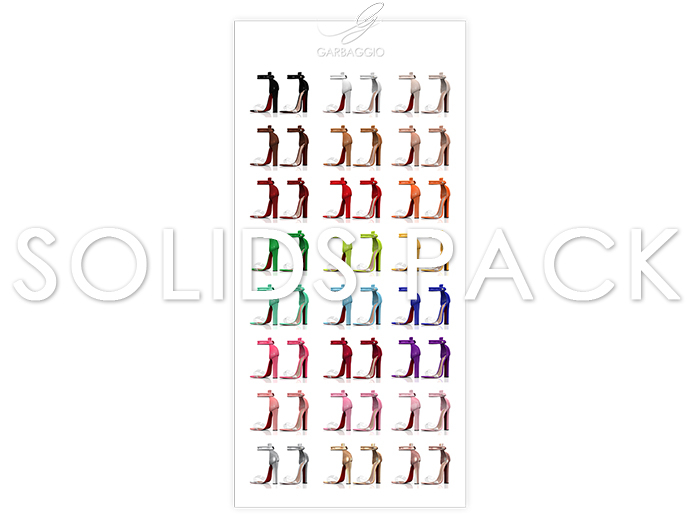 Garbaggio // Maddie Sandals - Solids Pack