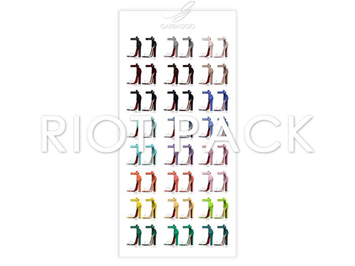 Garbaggio // Maddie Sandals - Riot Pack