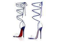 Garbaggio // Mariella Sandals - Blue
