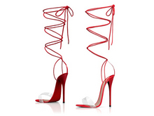 Garbaggio // Mariella Sandals - Red