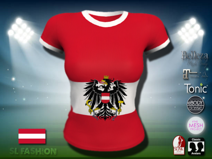 Shirt (F) Flag - Austria