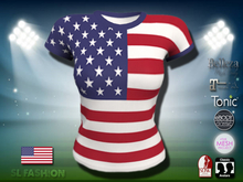 Shirt (F) Flag - (USA) United States