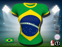Shirt (F) Flag - Brasil