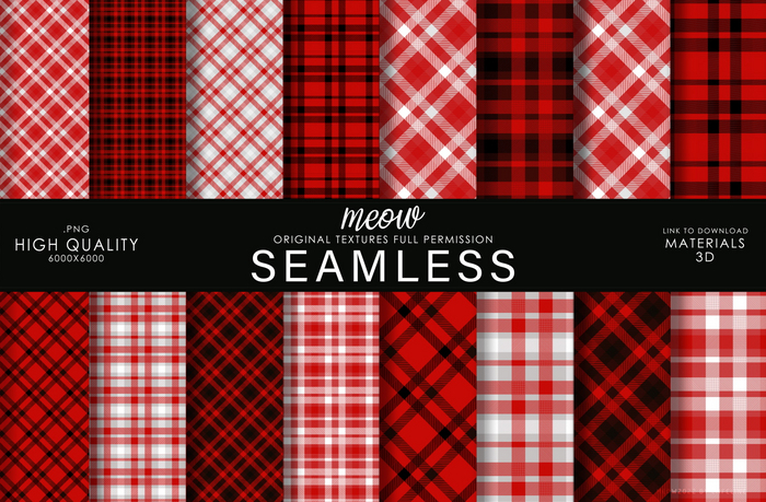 [MEOW] TARTAN SEAMLESS GOLD  [TDKNS]