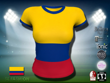 Shirt (F) Flag - Colombia