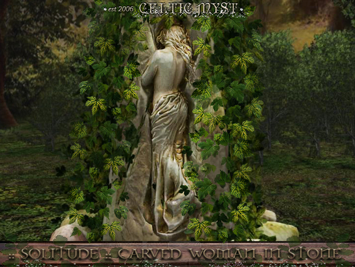 :: SOLITUDE :: a Woman Immortalized In Stone
