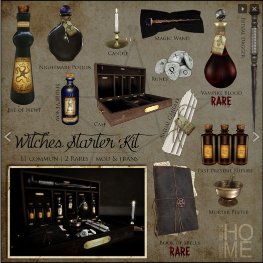 Pixel Mode - Witches Starter Kit - Runes