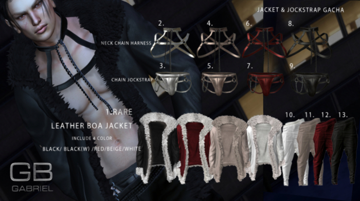 3.::GB:: Chain Jockstrap / Silver