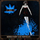 *C:K* Momiji Fairy Leaf Particles - Blue