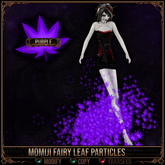 *C:K* Momiji Fairy Leaf Particles - Purple