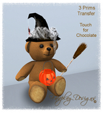 ~Witch Wanna Be Halloween Gift Bear~