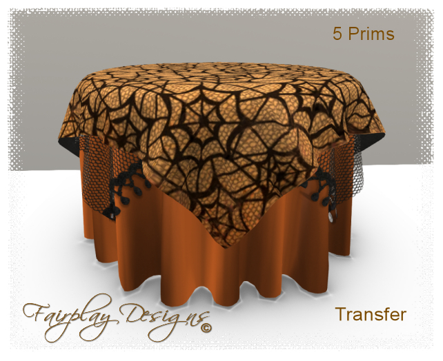 ~Creepy Spider Webs Celebrations Table COPY ONLY