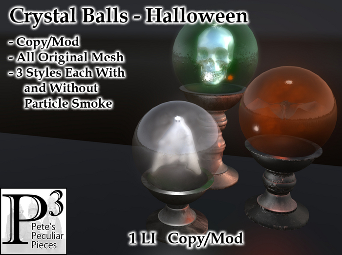 [P3] - Crystal Balls - Halloween