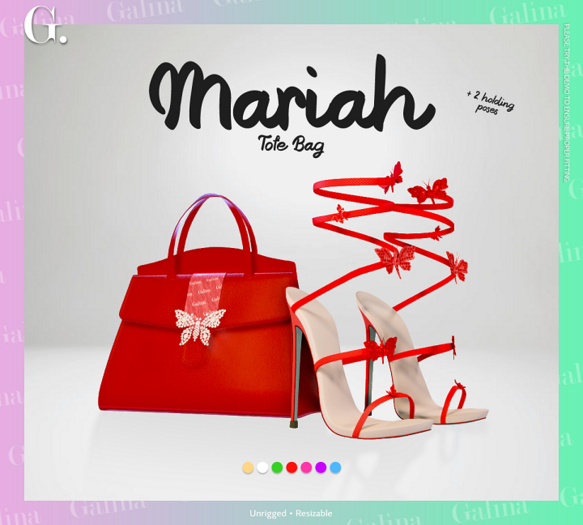 G: "Mariah" Tote Bag FATPACK