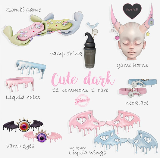 *Tentacio* Cute dark vamp drink