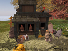 The Autumn chicken coop By Snuggles
