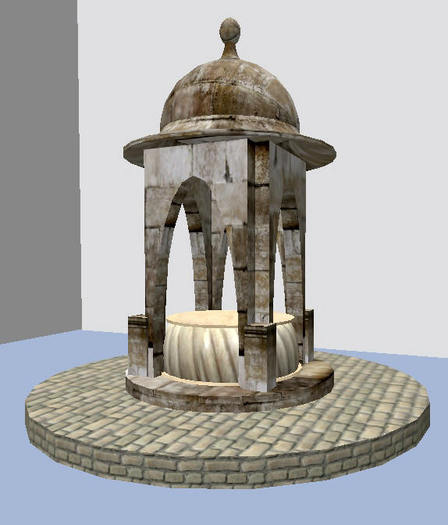 Ancient Stone-well boxed 