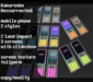 Second Life Marketplace - Kakurenbo: mobile phone silver/rainbow (location)