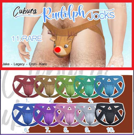  11.Cubura Rudolph Jocks Legacy RARE