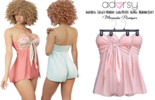 adorsy - Miranda Romper Soft Pink - Maitreya/Legacy-Nerido/Lara Petite/Kupra/Reborn-Juicy
