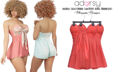 adorsy - Miranda Romper Red - Maitreya/Legacy-Nerido/Lara Petite/Kupra/Reborn-Juicy