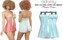 adorsy - Miranda Romper Light Blue - Maitreya/Legacy-Nerido/Lara Petite/Kupra/Reborn-Juicy