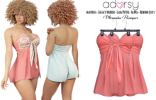 adorsy - Miranda Romper Coral - Maitreya/Legacy-Nerido/Lara Petite/Kupra/Reborn-Juicy